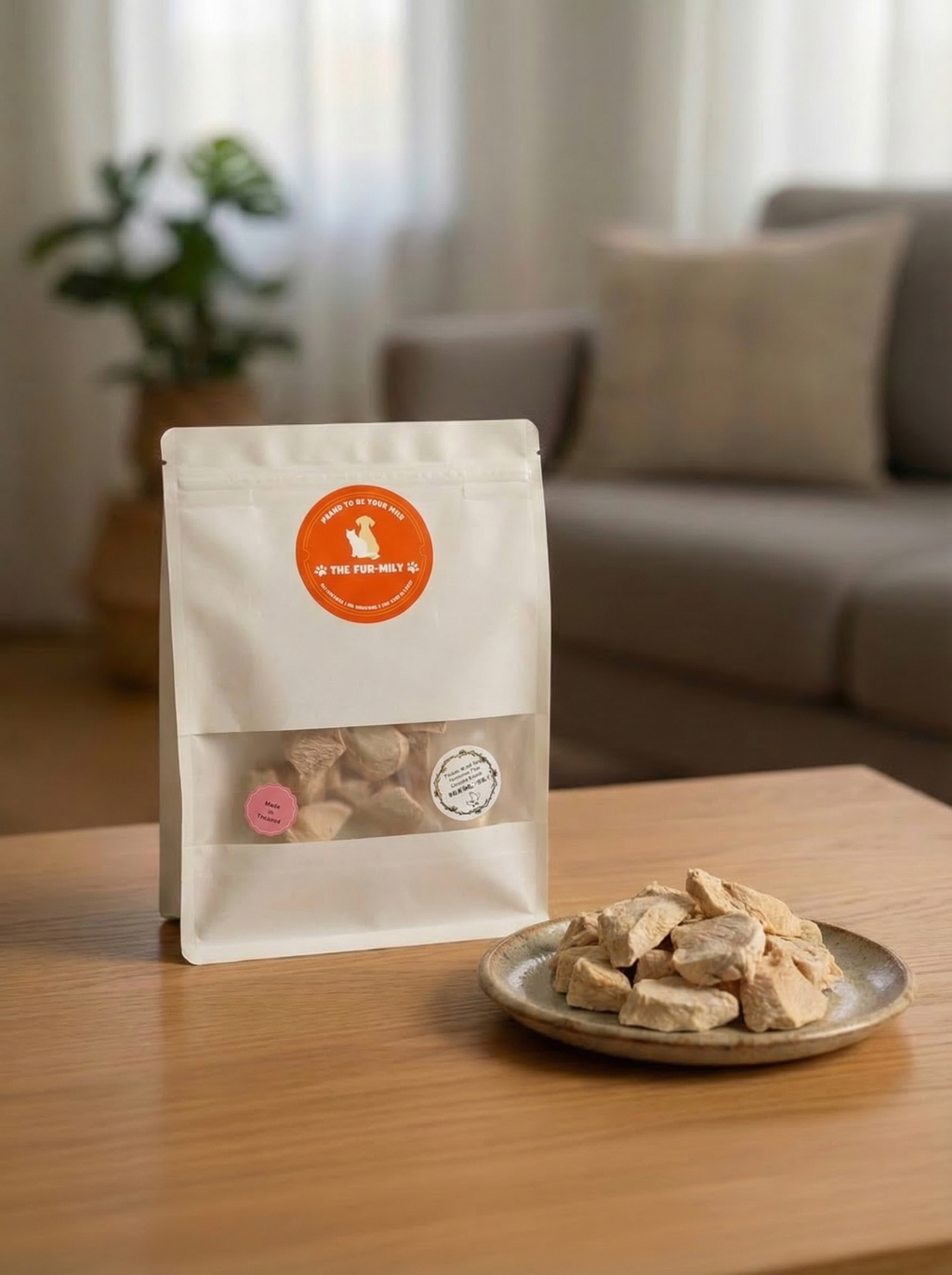 The Fur-mily 泰國凍乾無激素雞胸 (100g)