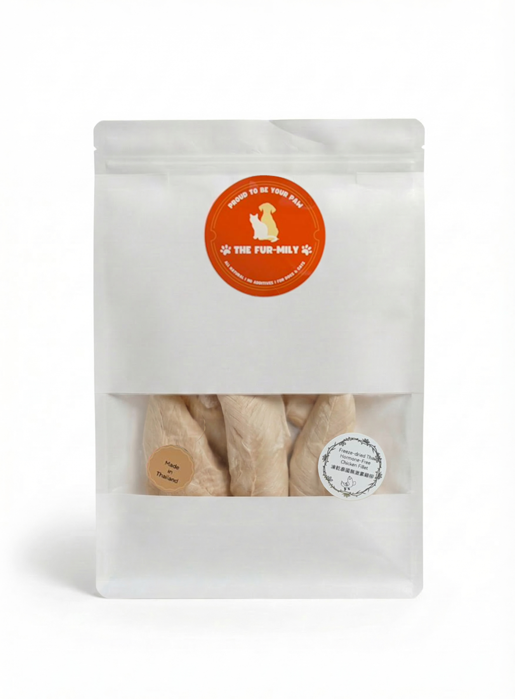 The Fur-mily 泰國凍乾無激素雞柳 (100g)