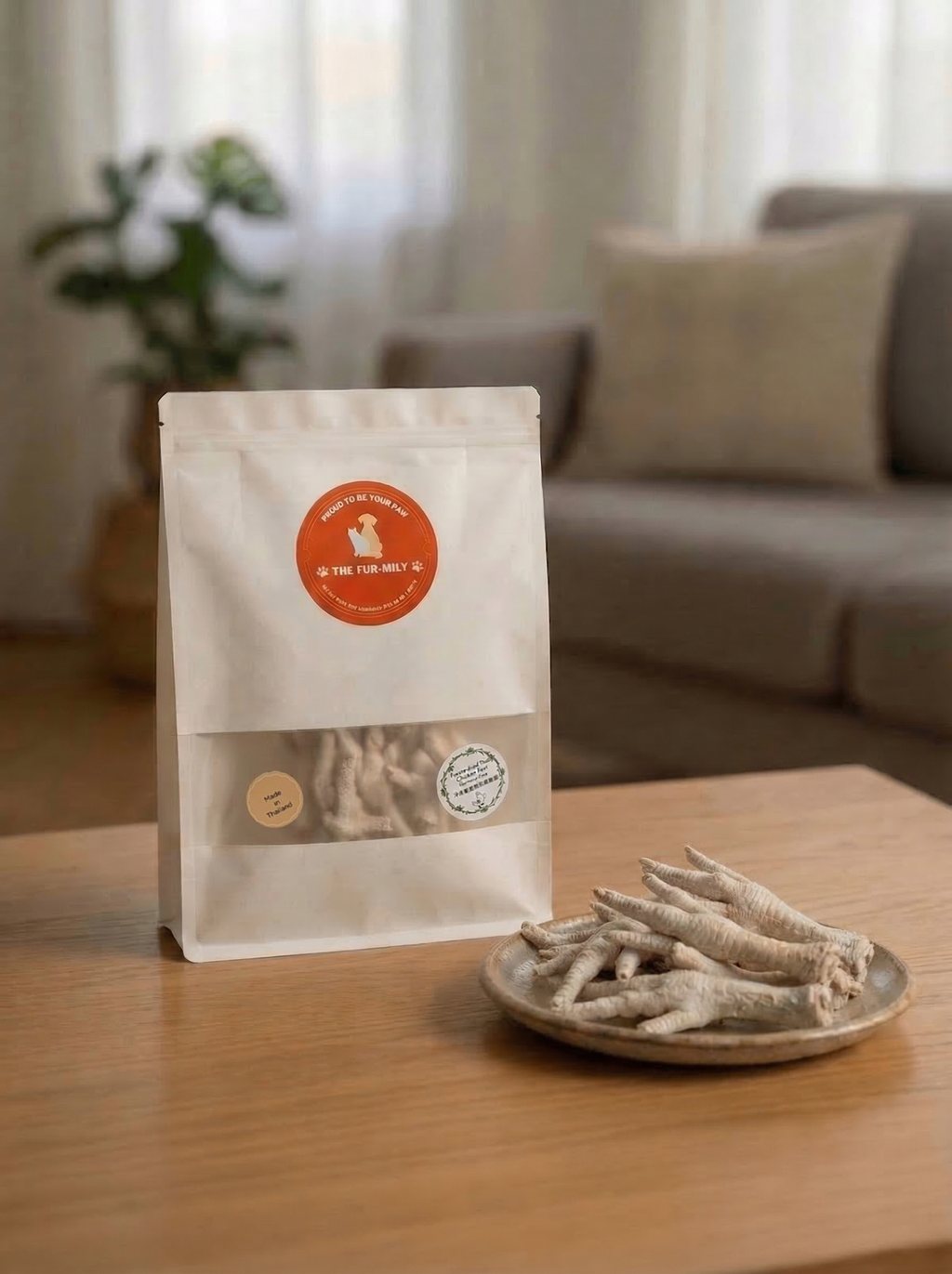 The Fur-mily 泰國凍乾無激素雞腳 (15g)